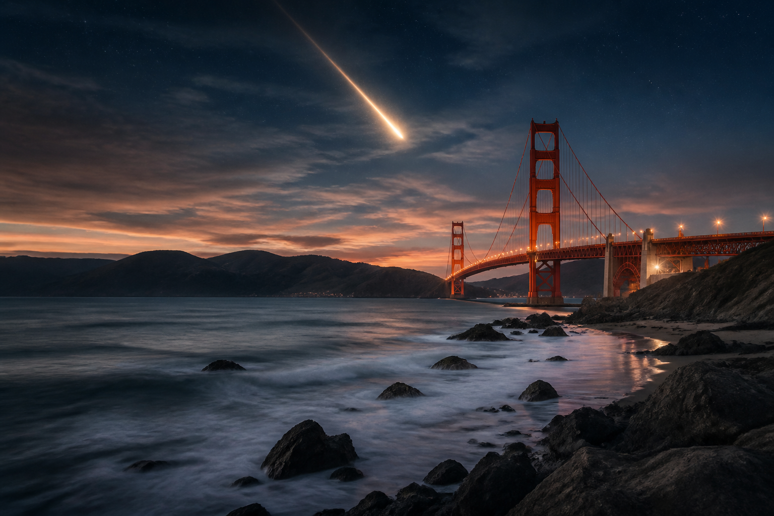 Bay meteor
